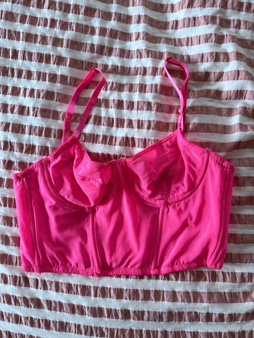 Tic toc Hot pink corset